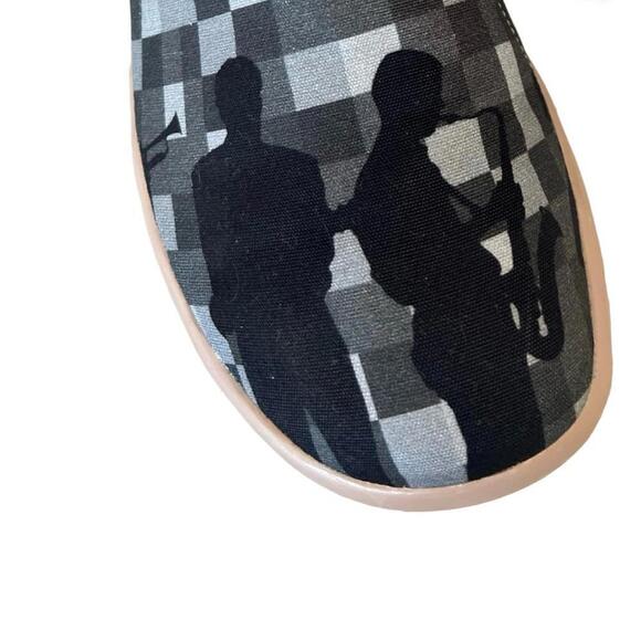 Men’s UIN Jazz Band Art Travel Shoes Sold out Online size 10 - Picture 12 of 12